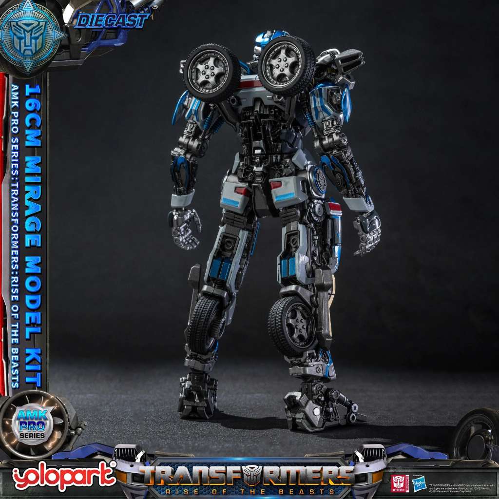 Transformers Rise of the Beasts Mirage AMK Pro Modellkit yolopark