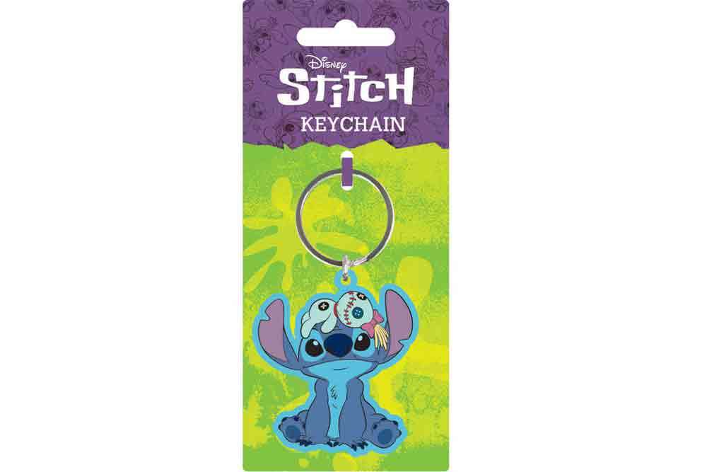 Lilo & Stitch PVC Nyckelring - Stitch & Scrump pyramid international