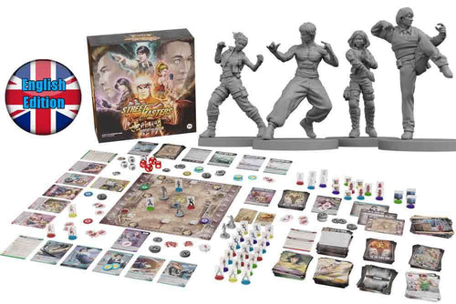 Street Masters: Tide of the Dragon - Strategiskt Brädspel steamforged games