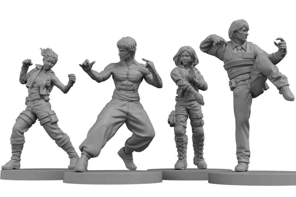 Street Masters: Tide of the Dragon - Strategiskt Brädspel steamforged games