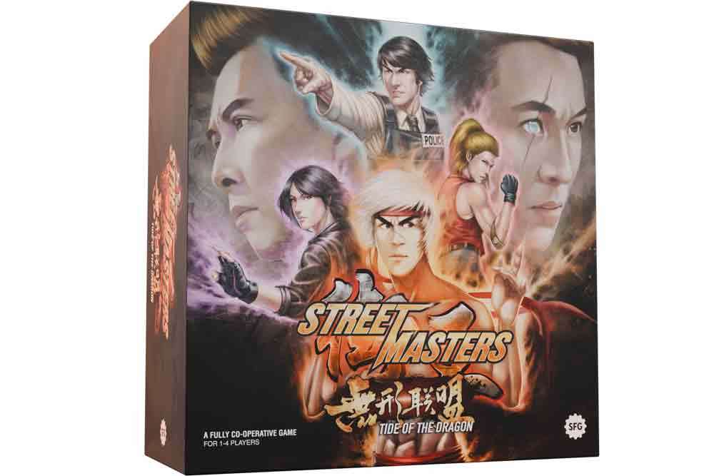 Street Masters: Tide of the Dragon - Strategiskt Brädspel steamforged games