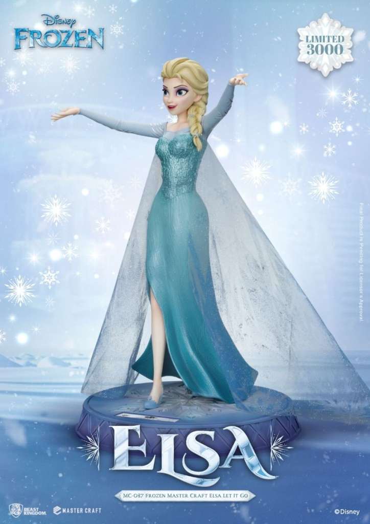 Frozen Elsa Let It Go Mastercraft Figur beast kingdom