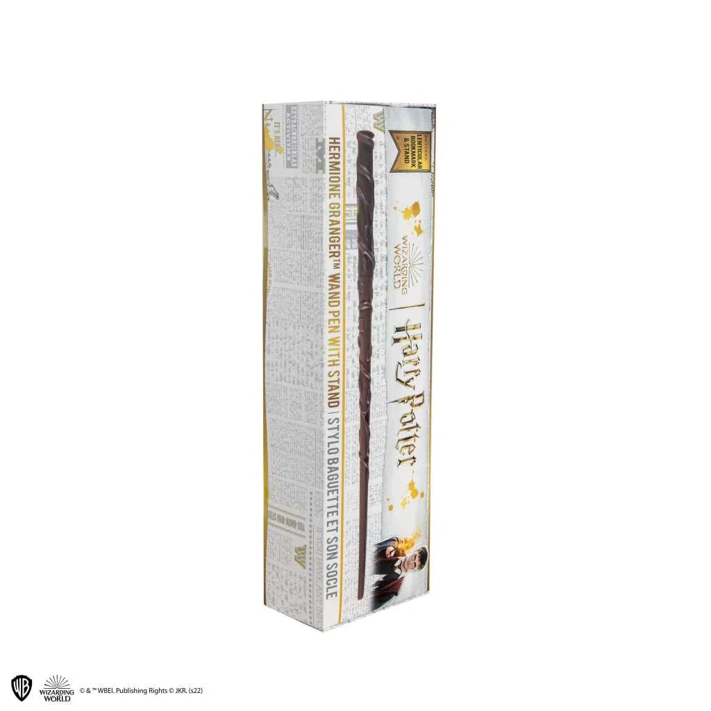 Harry Potter Hermione Trollstav Penna med Stativ - Robotto