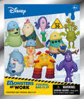 Monsters at Work Bag Clip Blind Box Display (24) monogram
