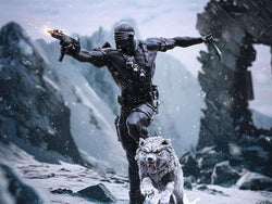Gi Joe Snake Eyes 1/10 Staty - Robotto