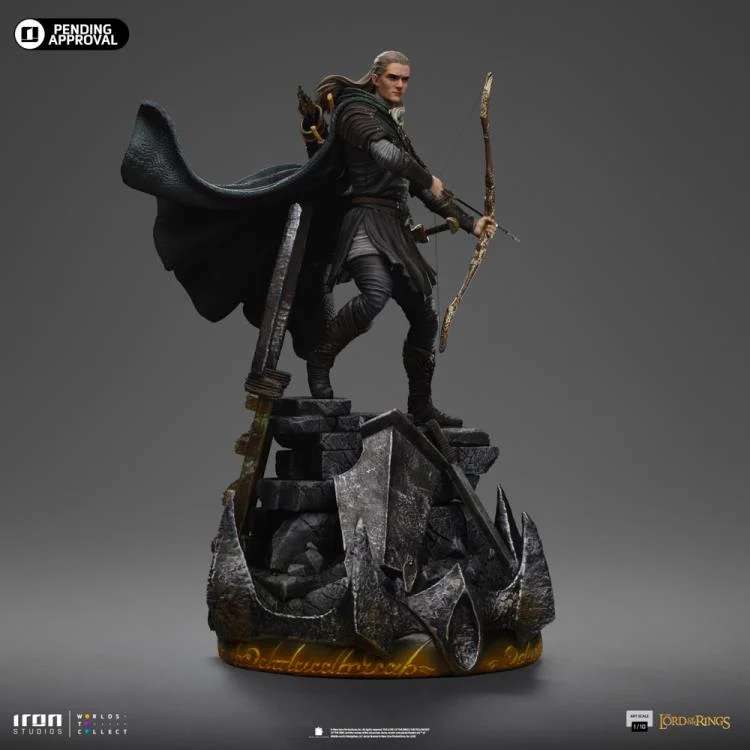 The Lord of the Rings Legolas Unleashed 1/10 Staty iron studios