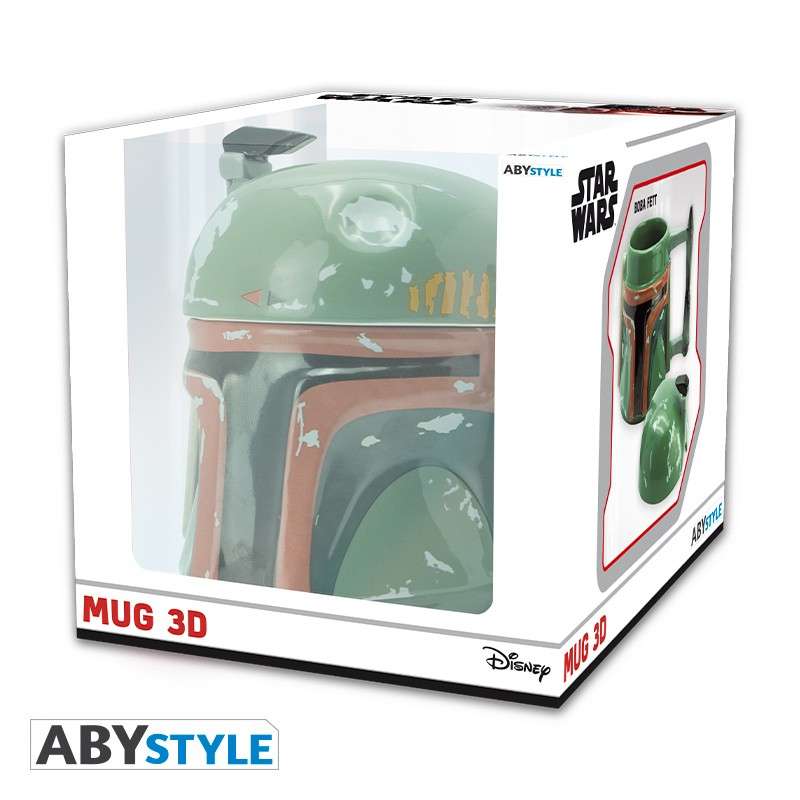 Star Wars Boba Fett 3D Mug – Unik och Samlarbar Kopp abystyle studio