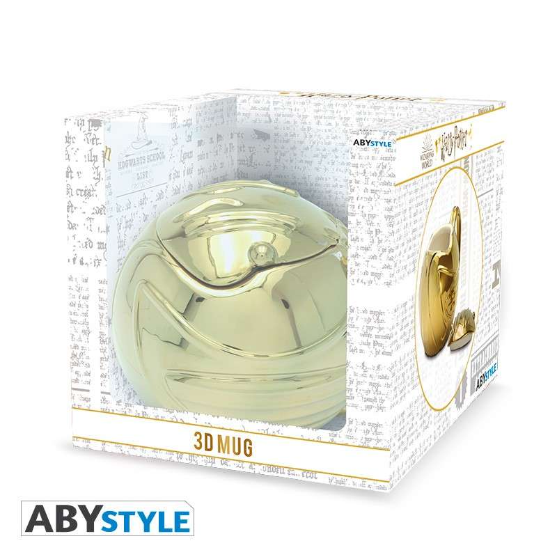 Harry Potter Golden Snitch 3D Mug abystyle studio