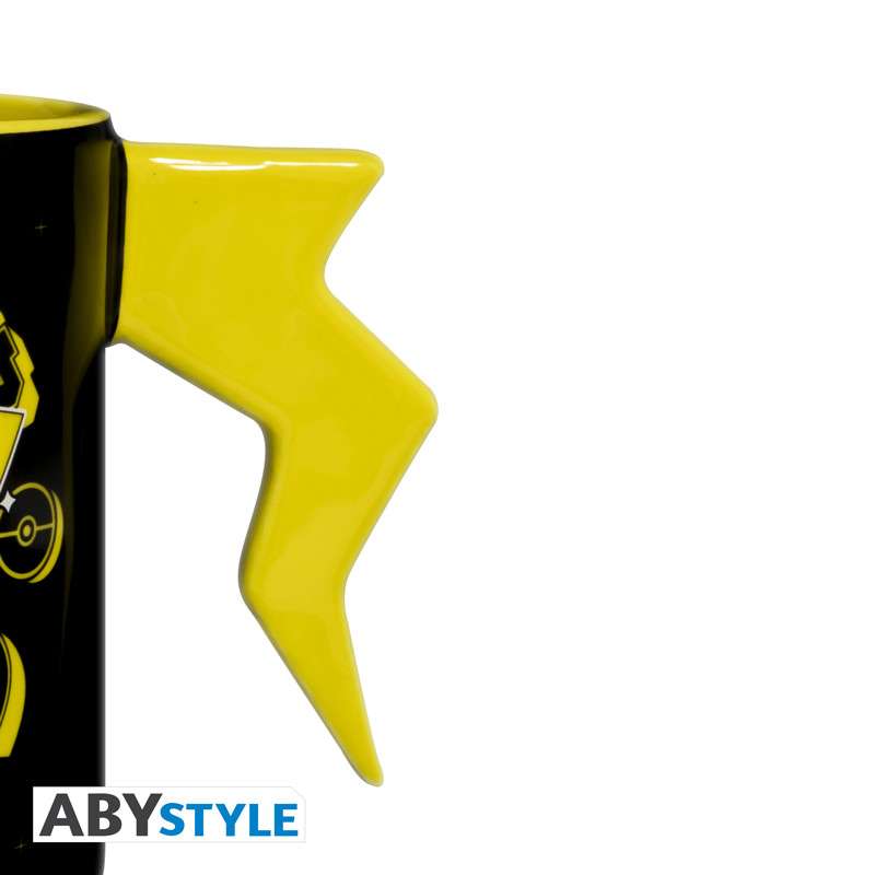 Pokemon Pikachu 3D Mug med Blixtsymbol abystyle studio