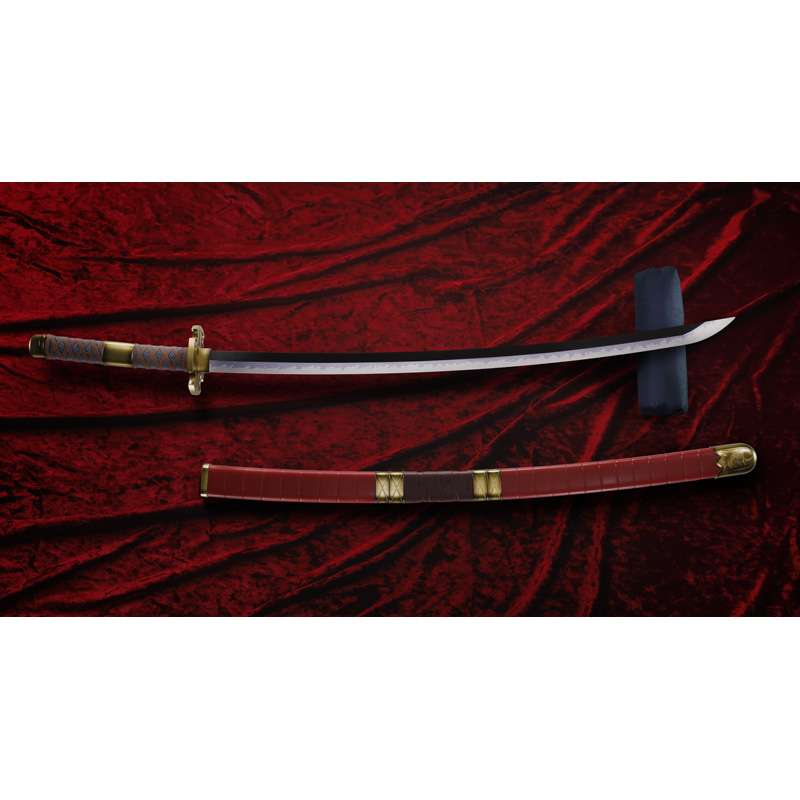 One piece Roronoa Zoro 3 sword style proplica set bandai