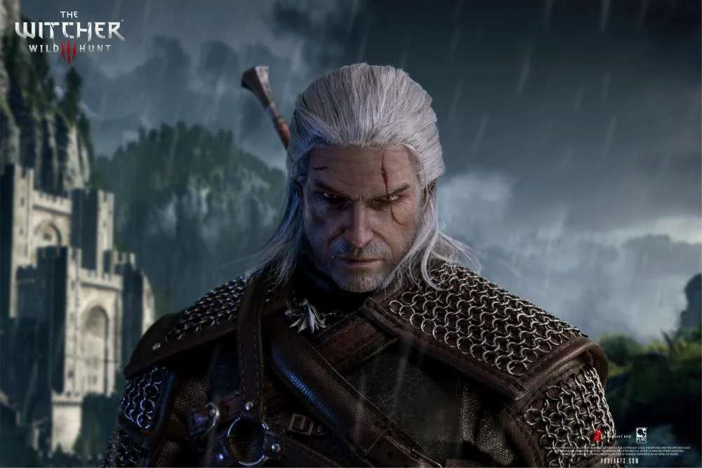 The Witcher 3: Geralt of Rivia 1/6 Articulated Figur pure arts