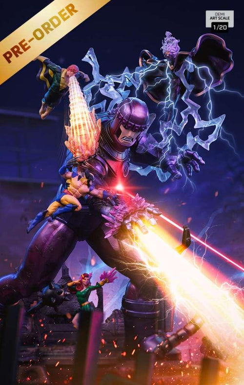 X-Men Danger Room Diorama - Demi Art 1/20 Figur - Robotto