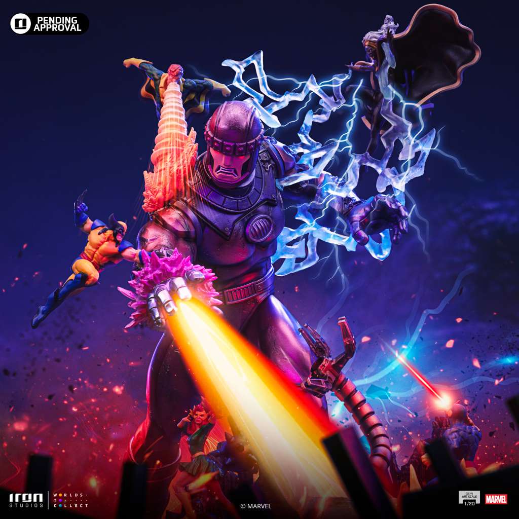 X-Men Danger Room Diorama - Demi Art 1/20 Figur iron studios