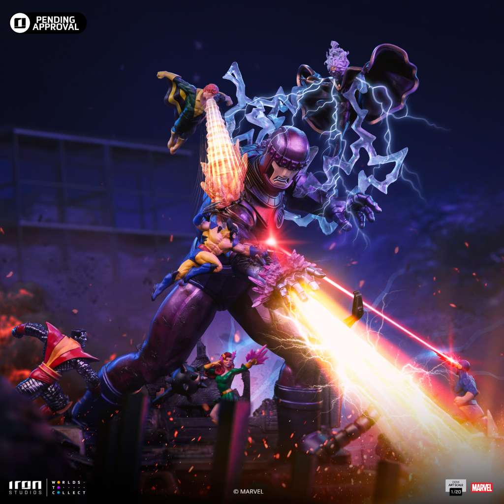 X-Men Danger Room Diorama - Demi Art 1/20 Figur iron studios