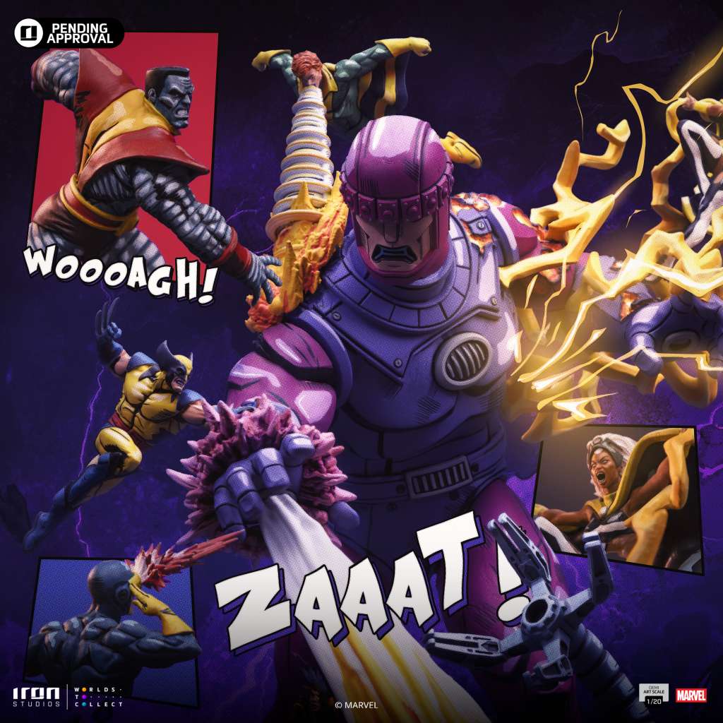 X-Men Danger Room Diorama - Comics Color VRT Demi Art 1/20 Figur iron studios