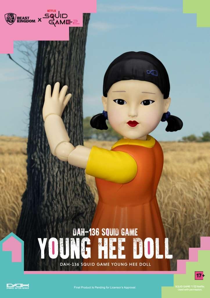 Squid Game Young Hee Docka – Samla och Skapa Minnen - Robotto