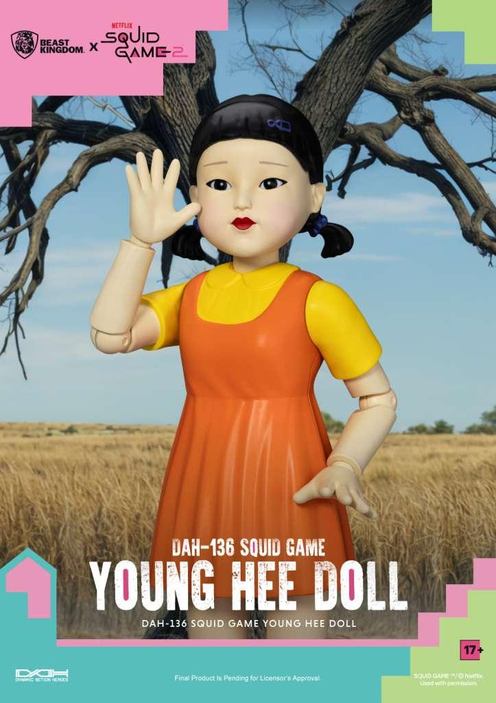 Squid Game Young Hee Docka – Samla och Skapa Minnen - Robotto