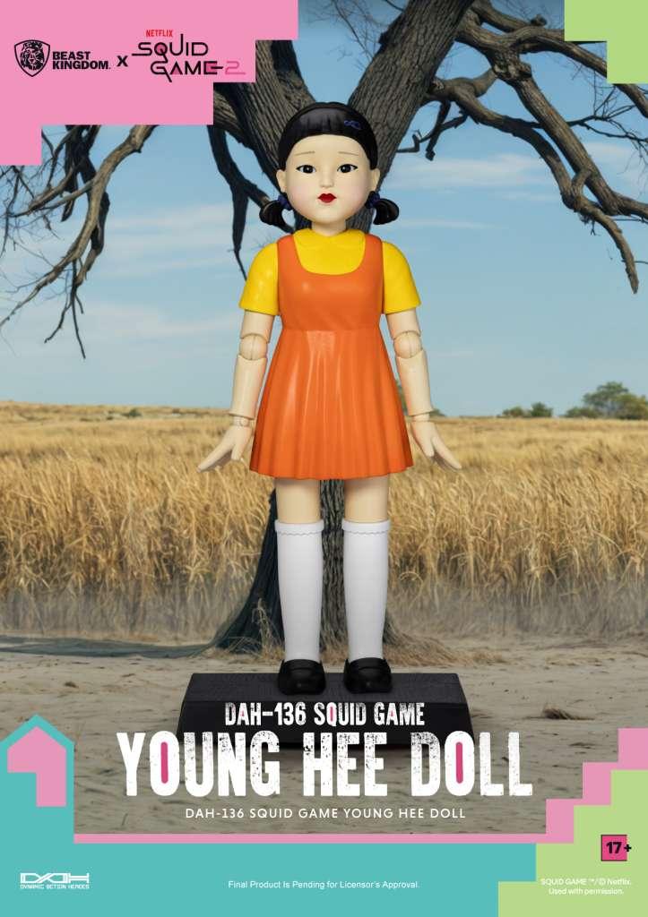 Squid Game Young Hee Docka – Samla och Skapa Minnen - Robotto