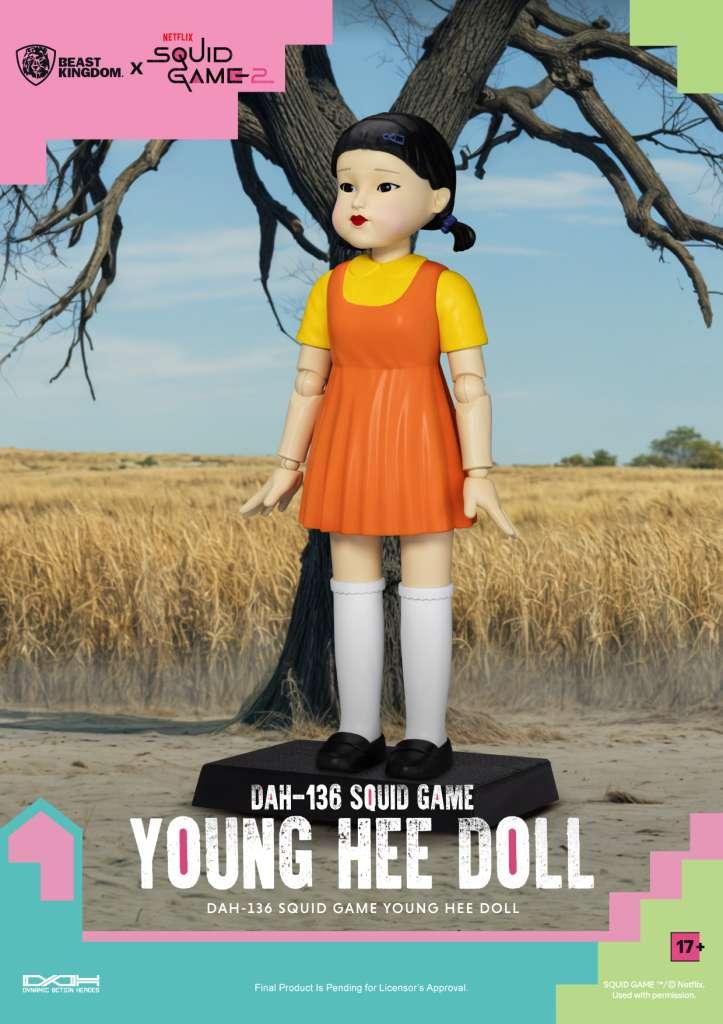 Squid Game Young Hee Docka – Samla och Skapa Minnen - Robotto