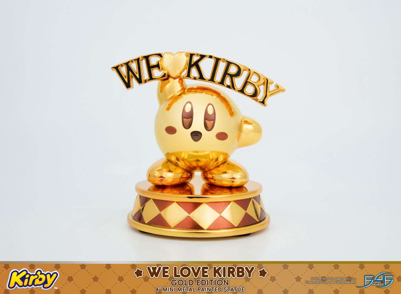 We Love Kirby Gold Edition Figur first4figures