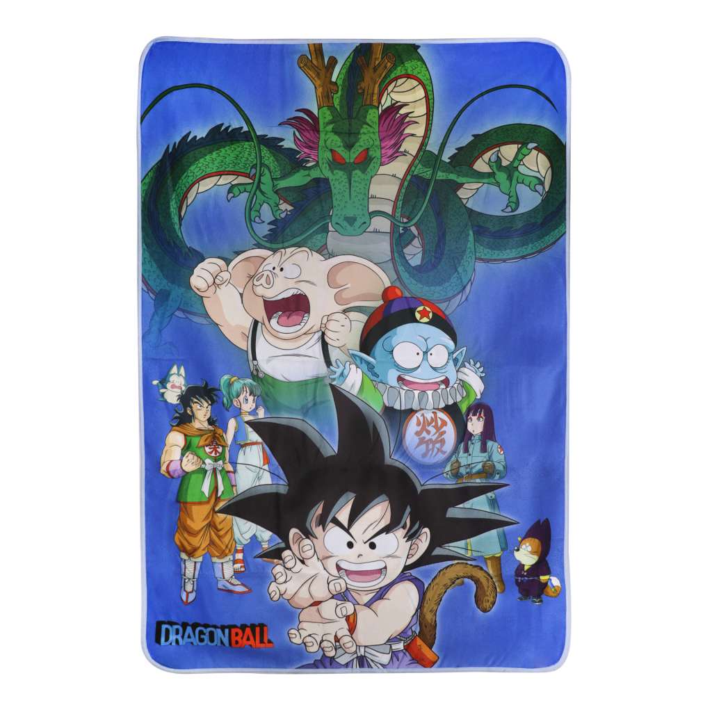 Dragon Ball Shenron och Hjältar Filt 100x150cm sd toys