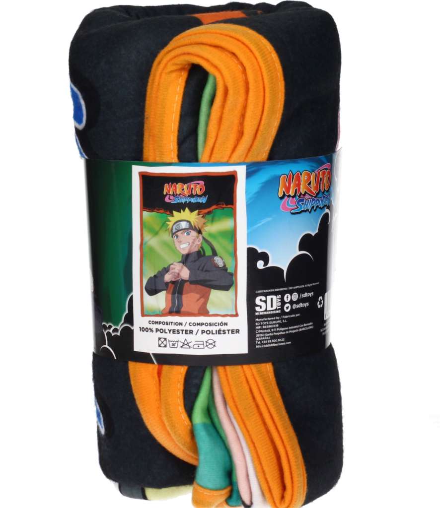 Naruto Polar Fleece Filt 100x150 cm sd toys