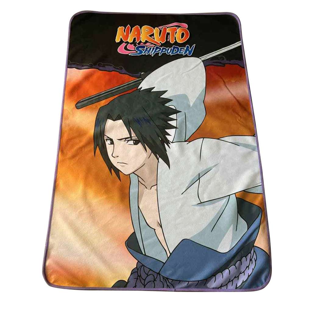 Naruto Sasuke Polar Fleece Filt 100x150cm sd toys