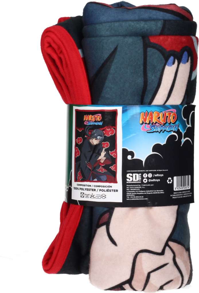 Naruto Itachi Polar Fleece Filt 100x150 cm sd toys