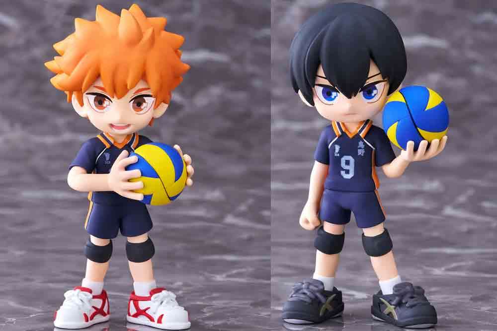 Haikyu Anime Collection - Display (6) Mini-Figurer yume