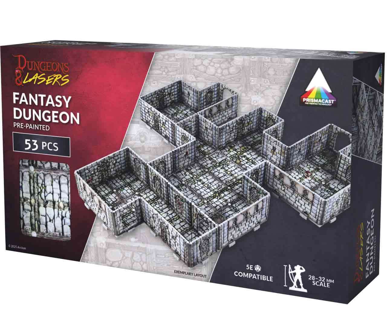 Dungeons & Lasers: Fantasy Dungeon - Pre-painted Terrain archon games