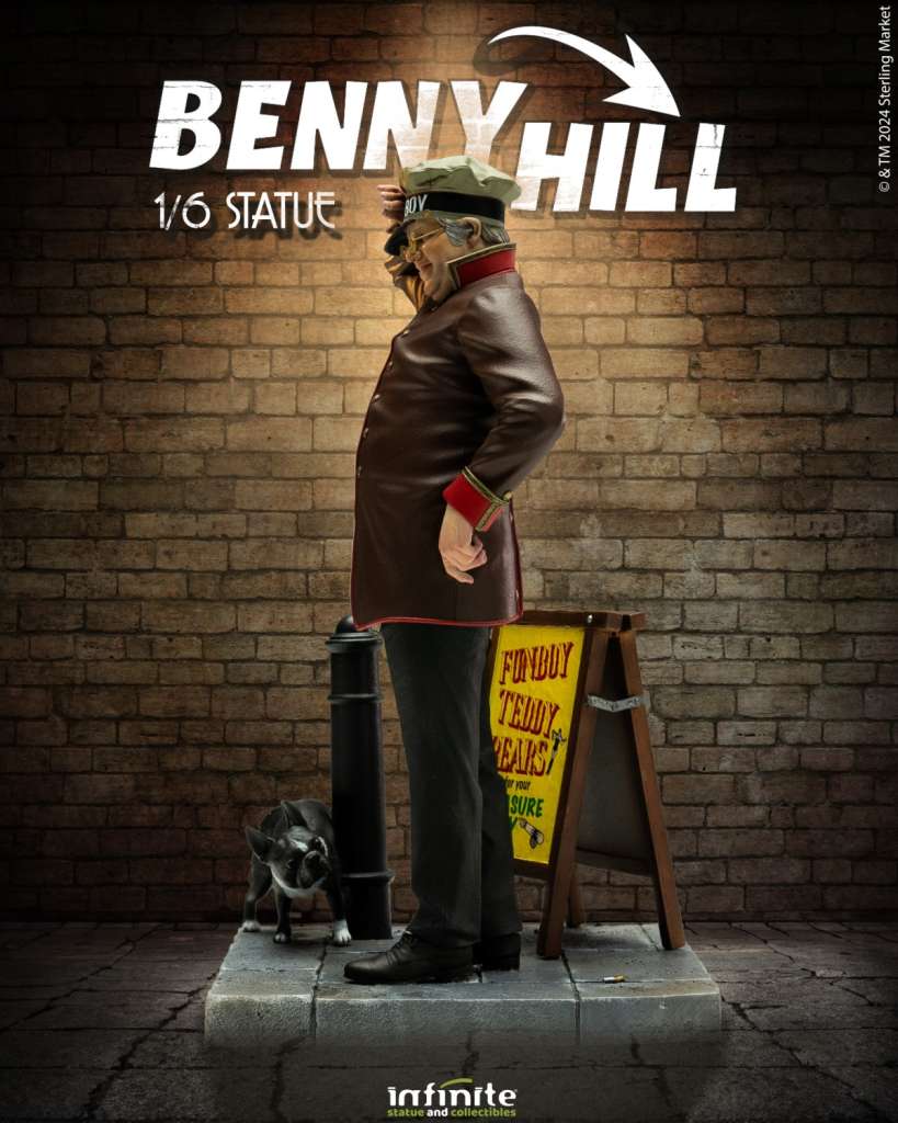 Benny Hill 1/6 Staty - Samlarfigur av Hög Kvalitet infinite statue