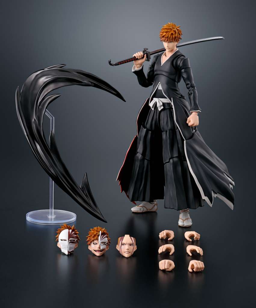 Bleach Ichigo Kurosaki Getsuga Tensho SH Figuarts bandai