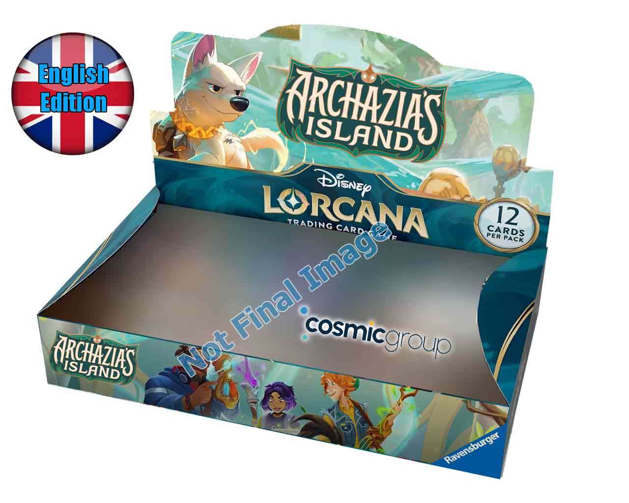 Lorcana - Archazia Island Booster Display (24 Buste) - Engelsk ravensburger