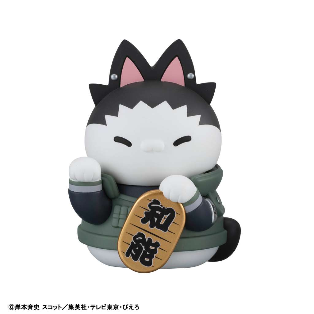 Naruto Mega Cat Project Nyaruto Fortune Cats Display (6) megahouse