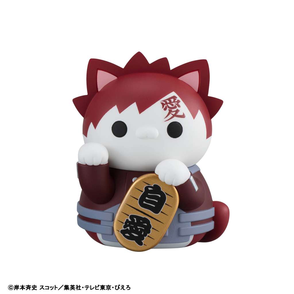Naruto Mega Cat Project Nyaruto Fortune Cats Display (6) megahouse