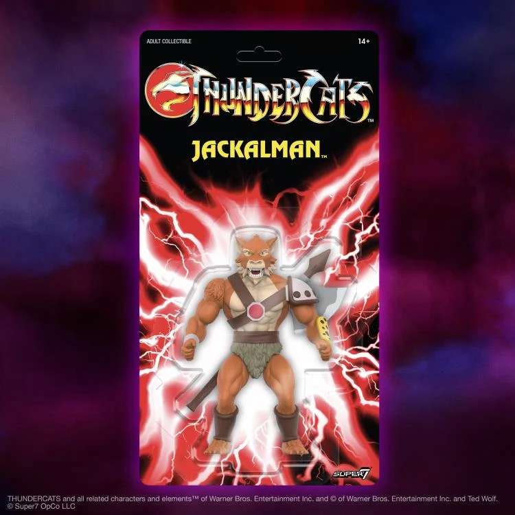 Thundercats Vintage Jackalman Figur super 7