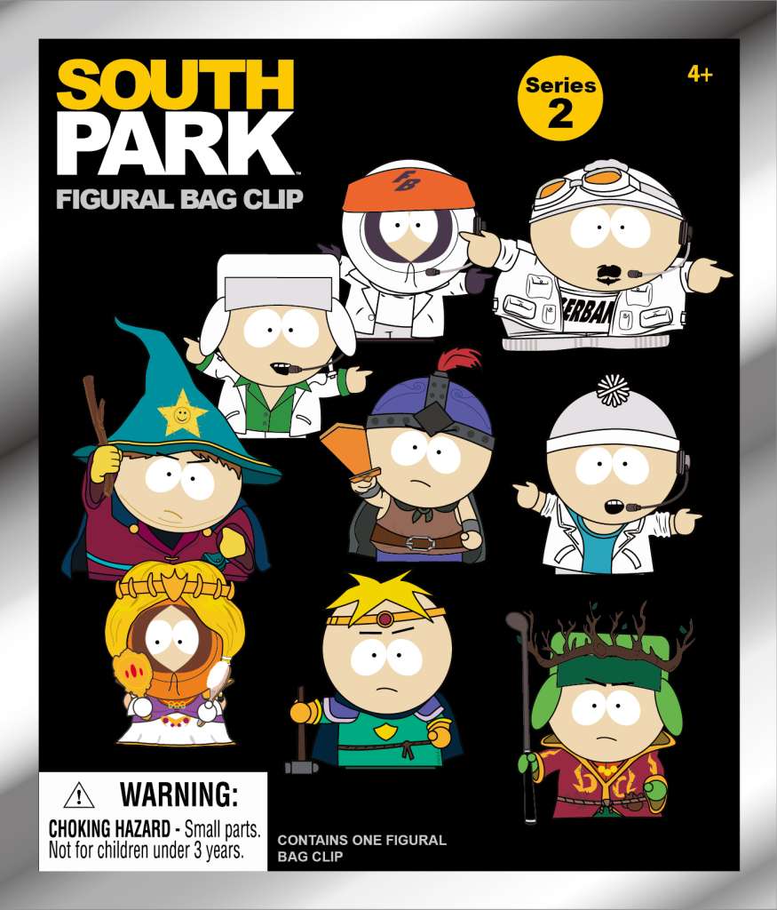 South Park S.2 Bag Clip Blind Box Display (24) monogram