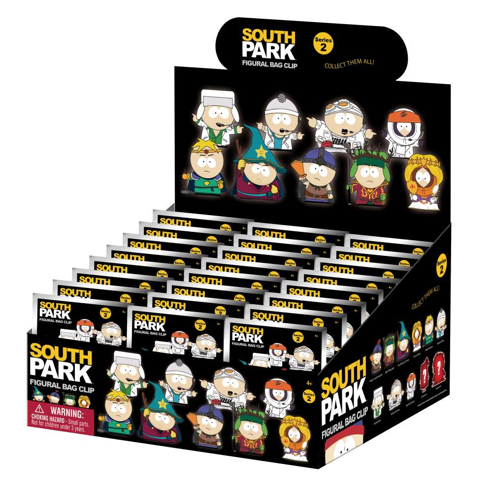 South Park S.2 Bag Clip Blind Box Display (24) monogram