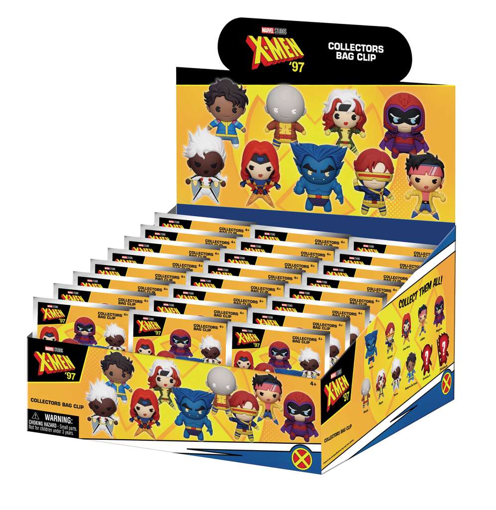 X-men 97 Bag Clip Blind Box Display (24) monogram