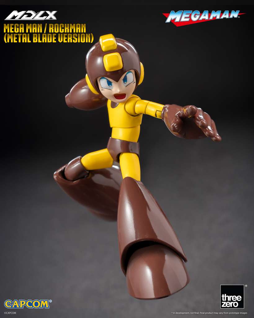 Mega Man Metal Blade Version MDLX Action Figur threea toys/threezero