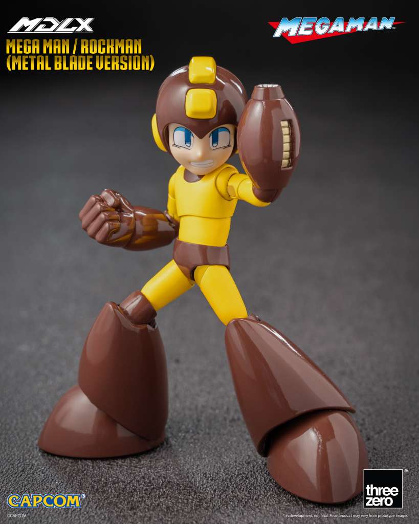 Mega Man Metal Blade Version MDLX Action Figur threea toys/threezero