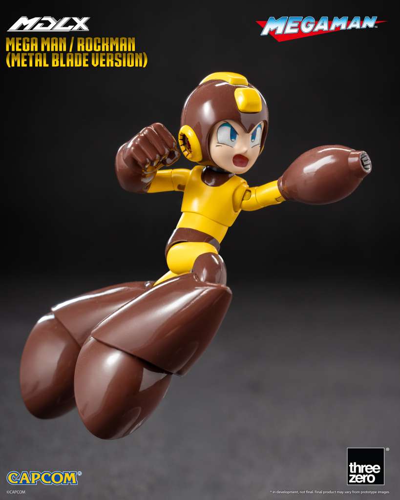 Mega Man Metal Blade Version MDLX Action Figur threea toys/threezero