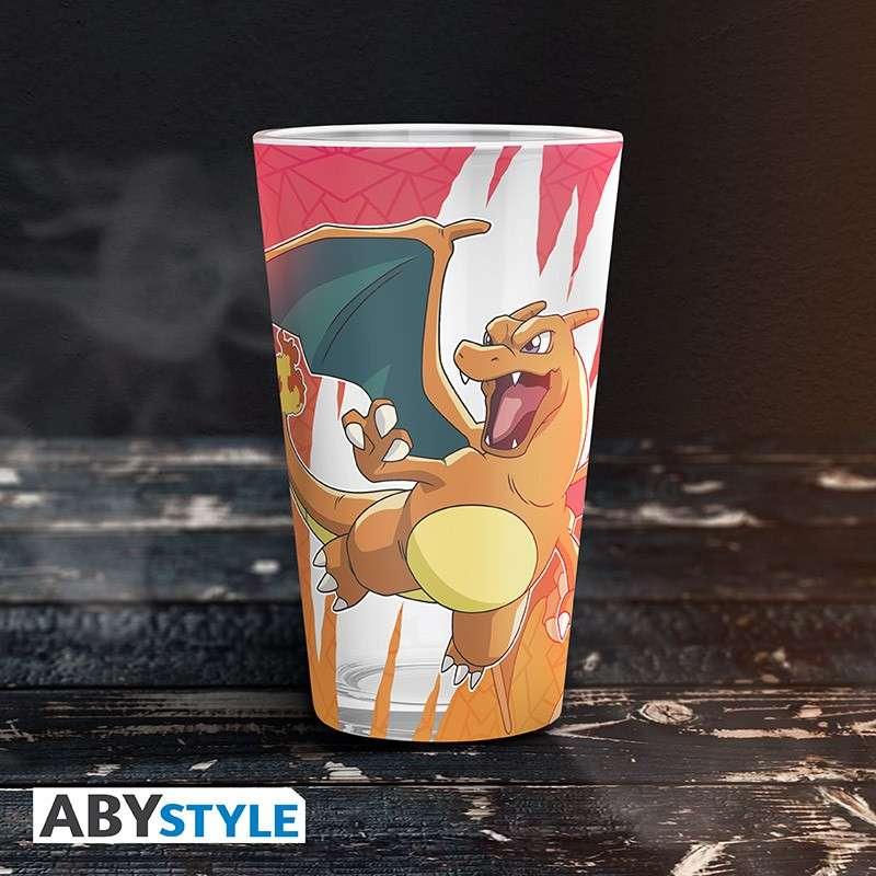 Pokémon Charizard Premium Glas (L) - Robotto