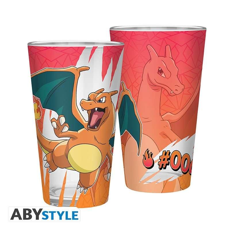 Pokémon Charizard Premium Glas (L) - Robotto