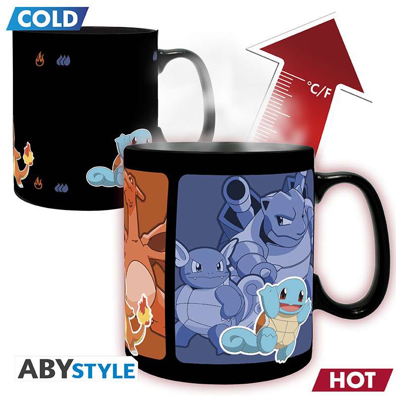 Pokémon Evolve King Size Heat Change Mug abystyle studio