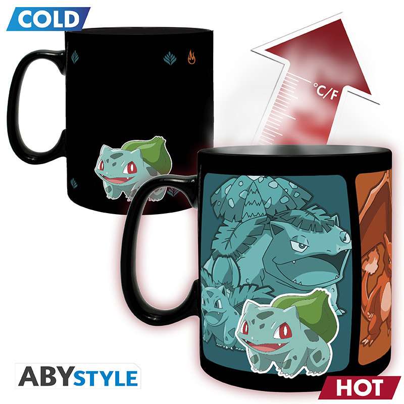 Pokémon Evolve King Size Heat Change Mug abystyle studio