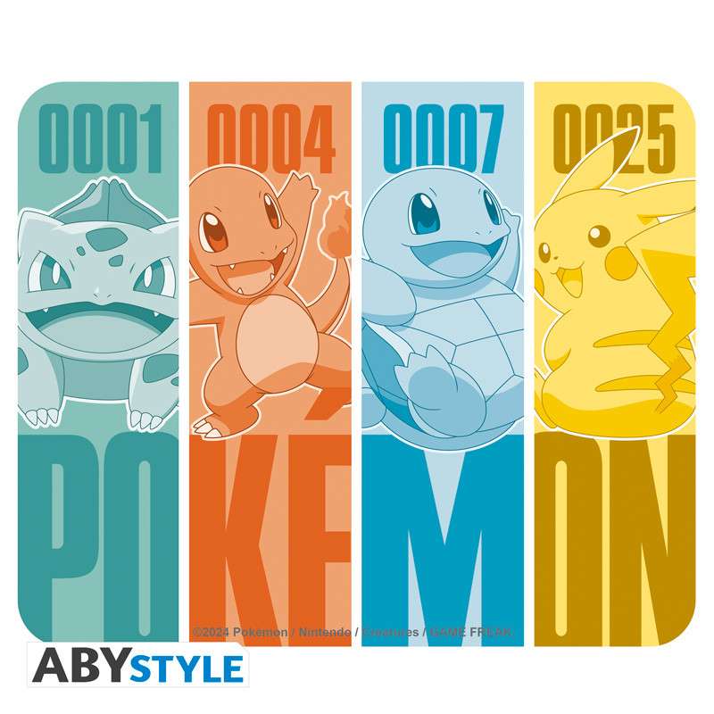 Pokemon Kanto Starters Flexibel Musmatta abystyle studio