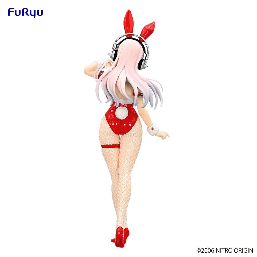 Super Sonico Röd Bicute Bunnie Figur furyu