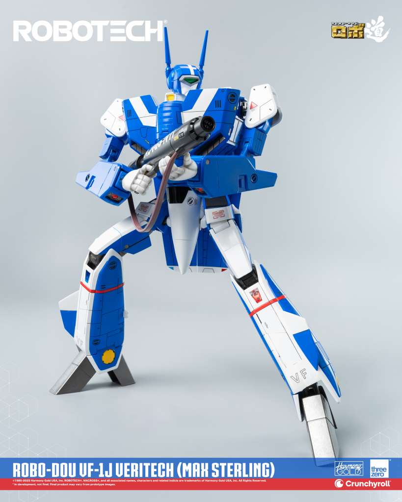 ROBO-DOU ROBOTECH VF-1J Veritech Max Sterling Figur threea toys/threezero