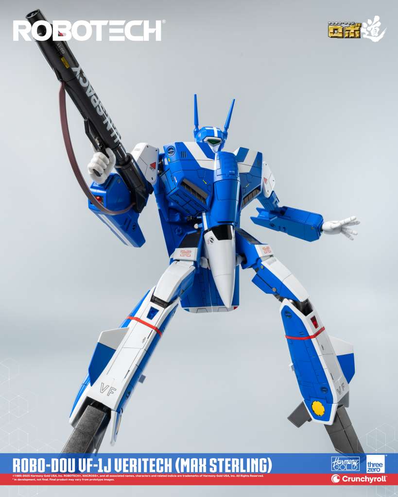 ROBO-DOU ROBOTECH VF-1J Veritech Max Sterling Figur threea toys/threezero